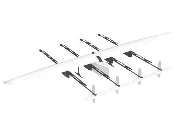 eVTOL Fixed-Wing UAV VF-100