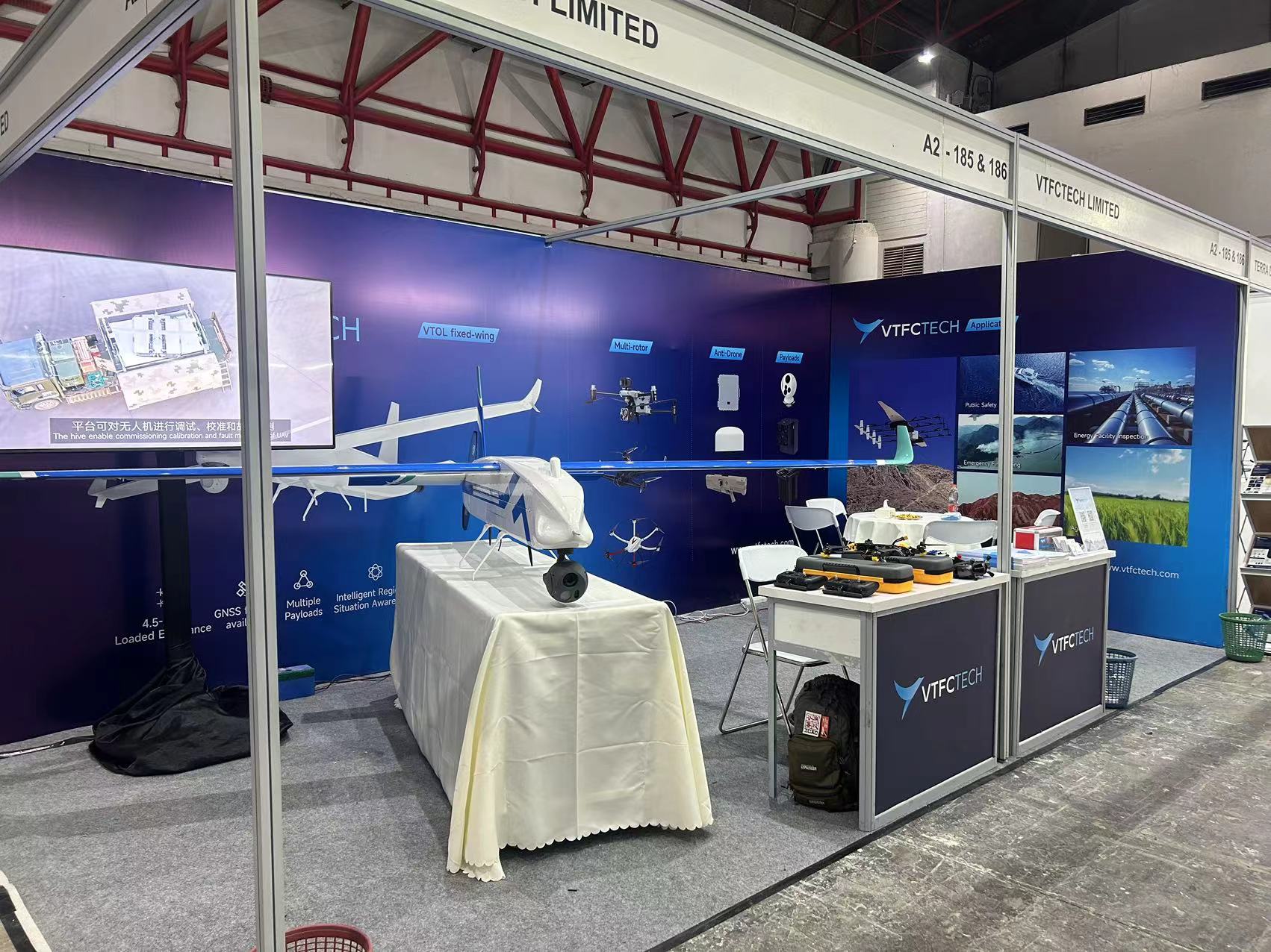 VTFC's Debut at the 2024 Indonesia Drone Expo Gains Significant Attention