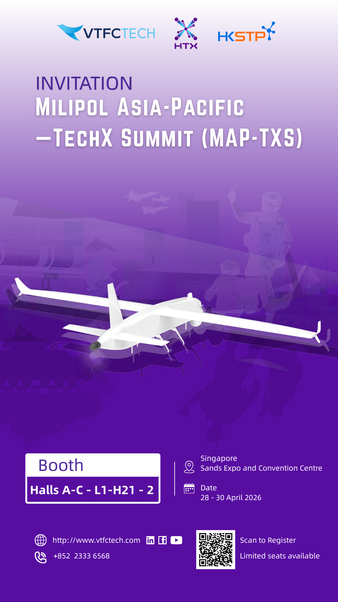 VTFCTech to Participate in Milipol TechX Summit 2026 in Singapore